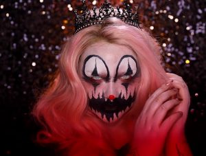 CREEPY KILLER CLOWN Halloween Makeup Tutorial - NIKKIE TUTORIAL