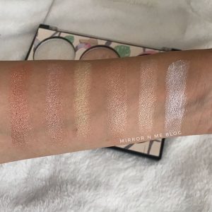 Highlighter glow kit - Swatches